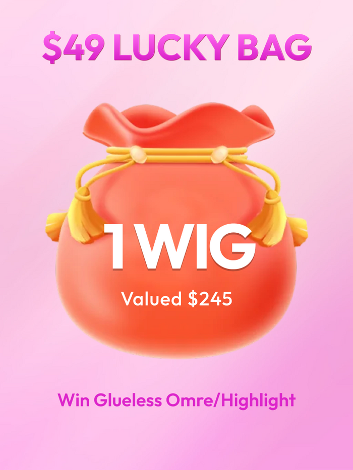 UNICE $49 Lucky Bag Get Hot Glueless Real Scalp Wig Value $159-$245