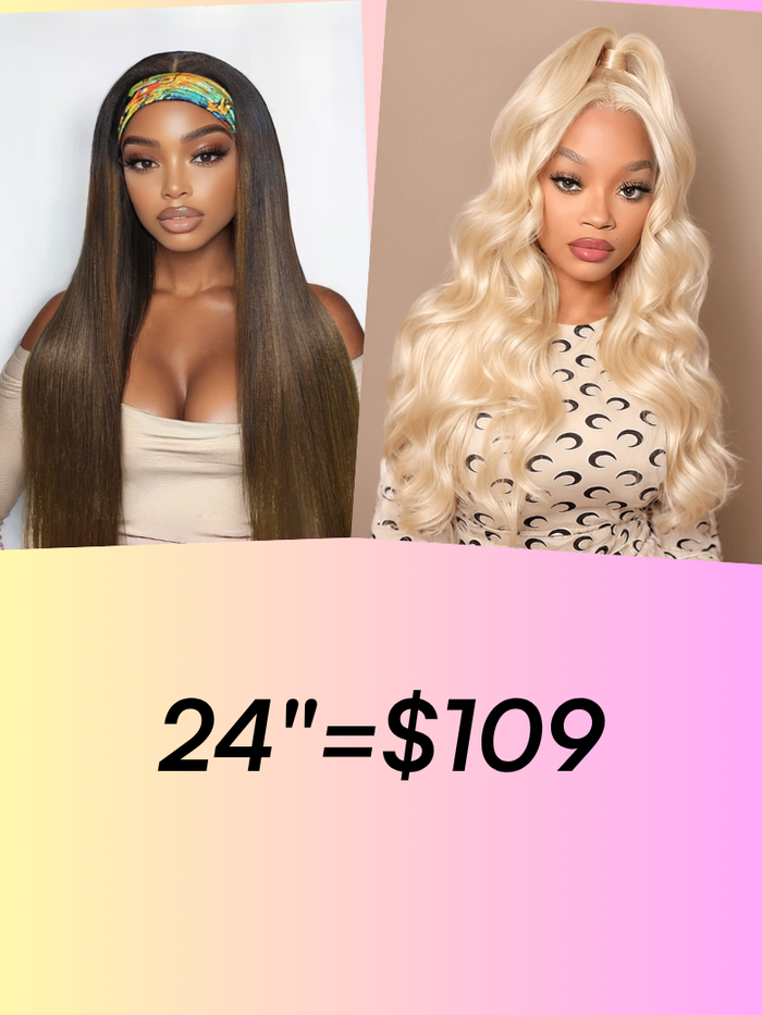 24" Wig Only $109 | Limited Stock