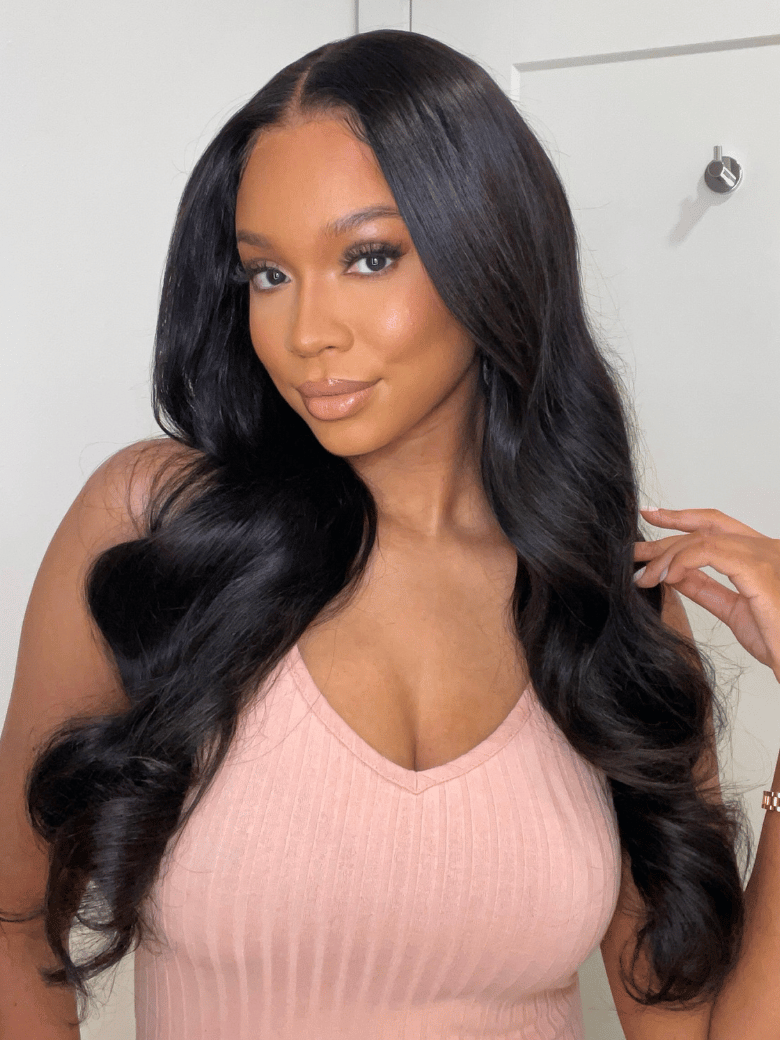 5x5 HD Pre Cut Lace 0 Skill Needed Put On And Go Glueless Body Wave 150% Density