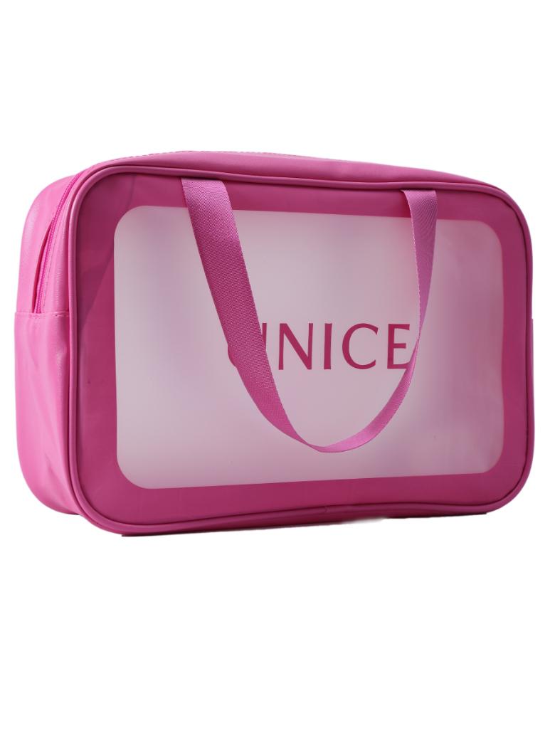 UNice Bubble Gum Pink Wash Bag Makeup Bag