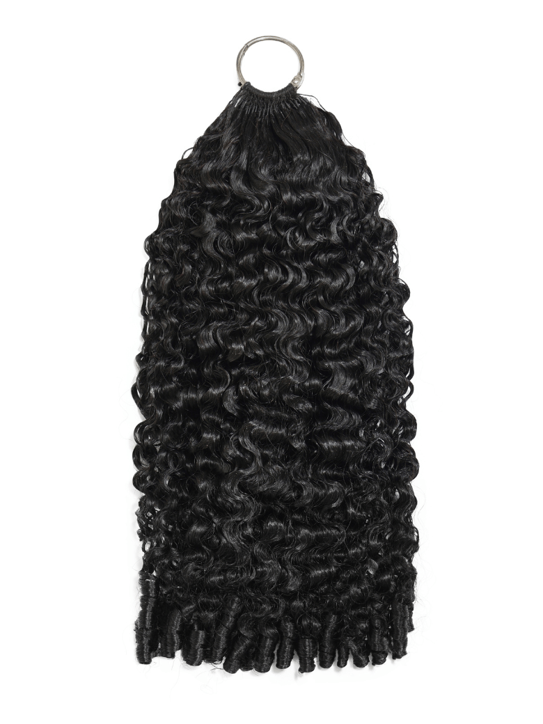 CLASSIC CLIP-INS KINKY CURLY: NATURAL BLACK