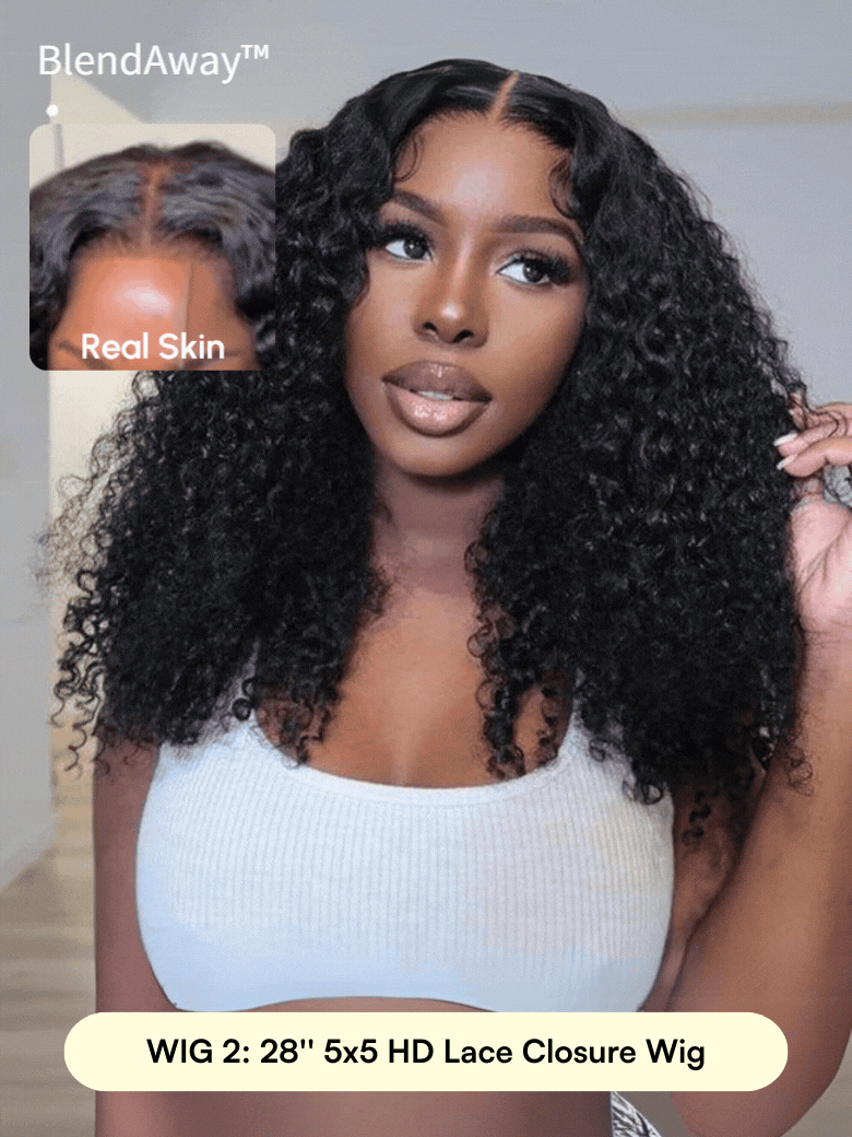 24"-28" From $109:13x4 Pre-Everything Lace Wig | 5x5 HD Lace Wig