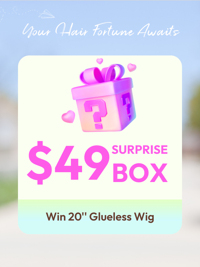 UNICE $49 Surprise Box Win Glueless Wig Value $199-$299