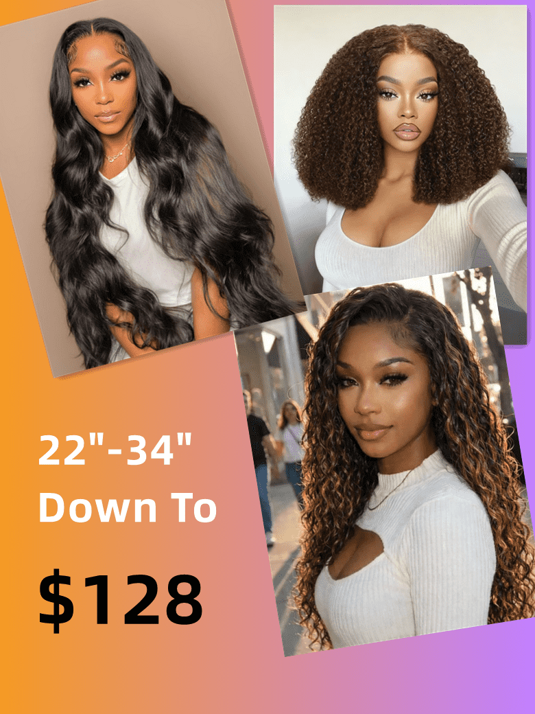 [Limited Stock] 4 Best-Selling Wigs Each $69