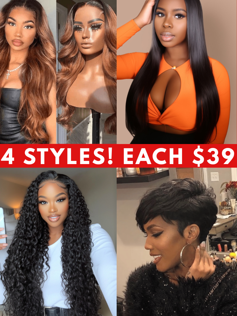 $69 Each Wig 4 Hot Looks One Cool Price