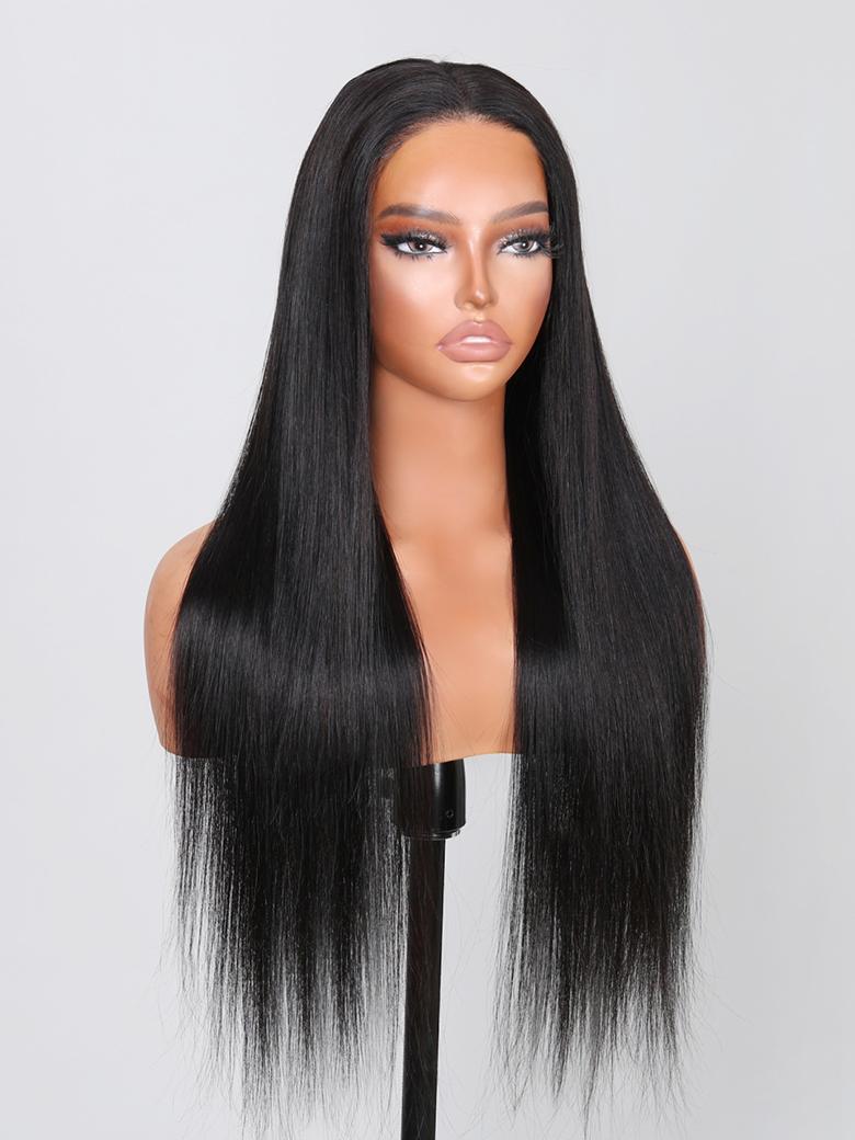 13x4 Ear To Ear Pre-cut Lace Pre-Everything Lace Front Straight Wig Pre-Everything Wig