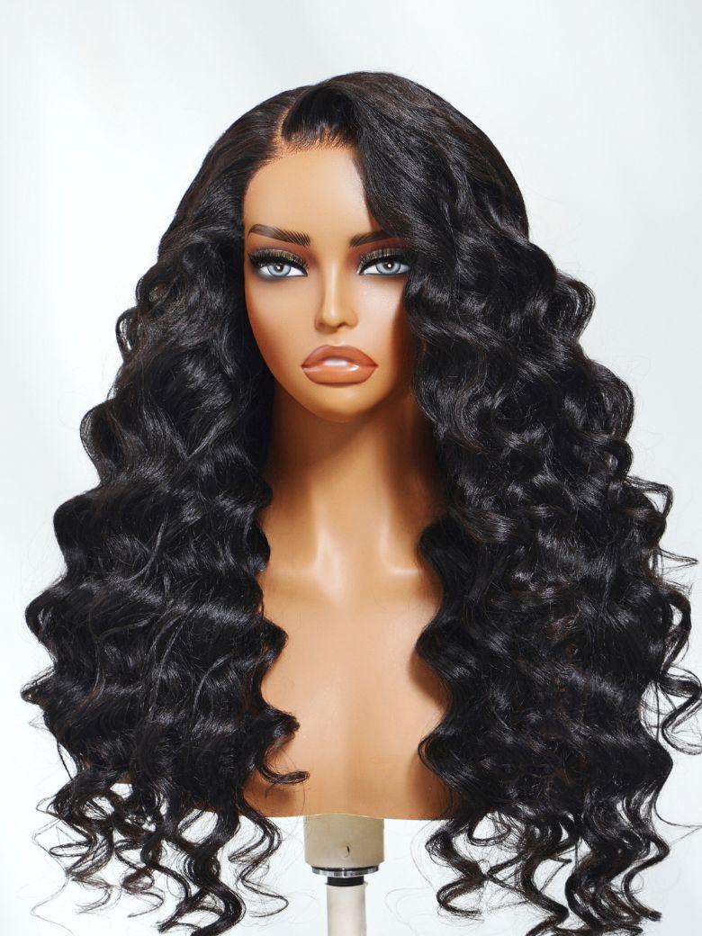 UNice 13x4 Pre-Everything™ Lace Frontal Yaki Blowout Wave Wig with Invisi Drawstring