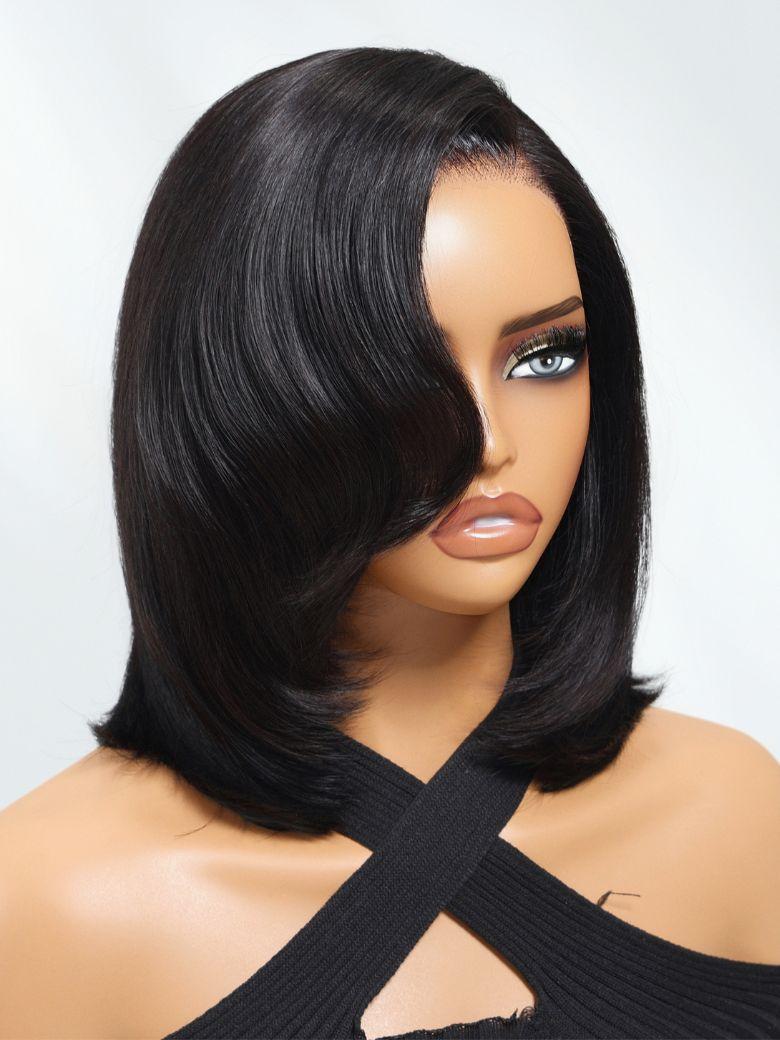 UNice Bye-Bye Knots™ 7x5 Lace Side Part Layered Wig With Side-Swept Bangs