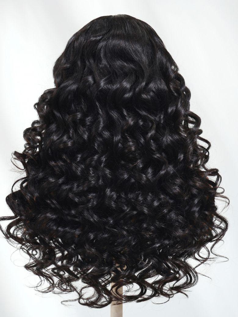 UNice 7x5 Bye-Bye Knots™ & 13x4 Pre-Everything™ Pull And Go Wig Glueless Wet & Wavy Water Wave With Invisi Drawstring With Free Baby Hair