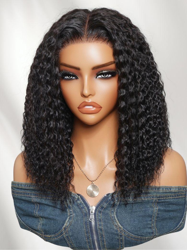 7x5 & 13x4 Bye-Bye Slip™ Glueless Lace Purple Black Cherry Loose Wave & Layered Straight Wig-Pull & Go With Invisi Drawstring
