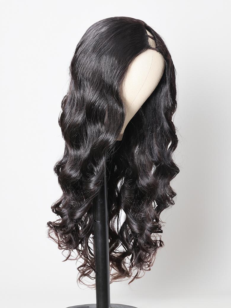 [From 18"] Beginner Friendly Body Wave No Lace No Gel No Leave Out New Put On And Go U Part Wig