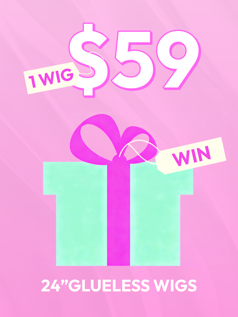 UNICE $59 Lucky Black Box Get Bob Wig Value $131.11