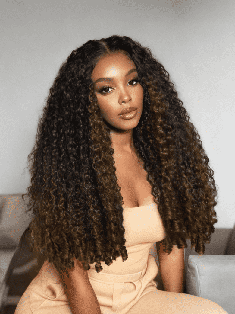 Balayage Highlight Body Wave Wig No Burden