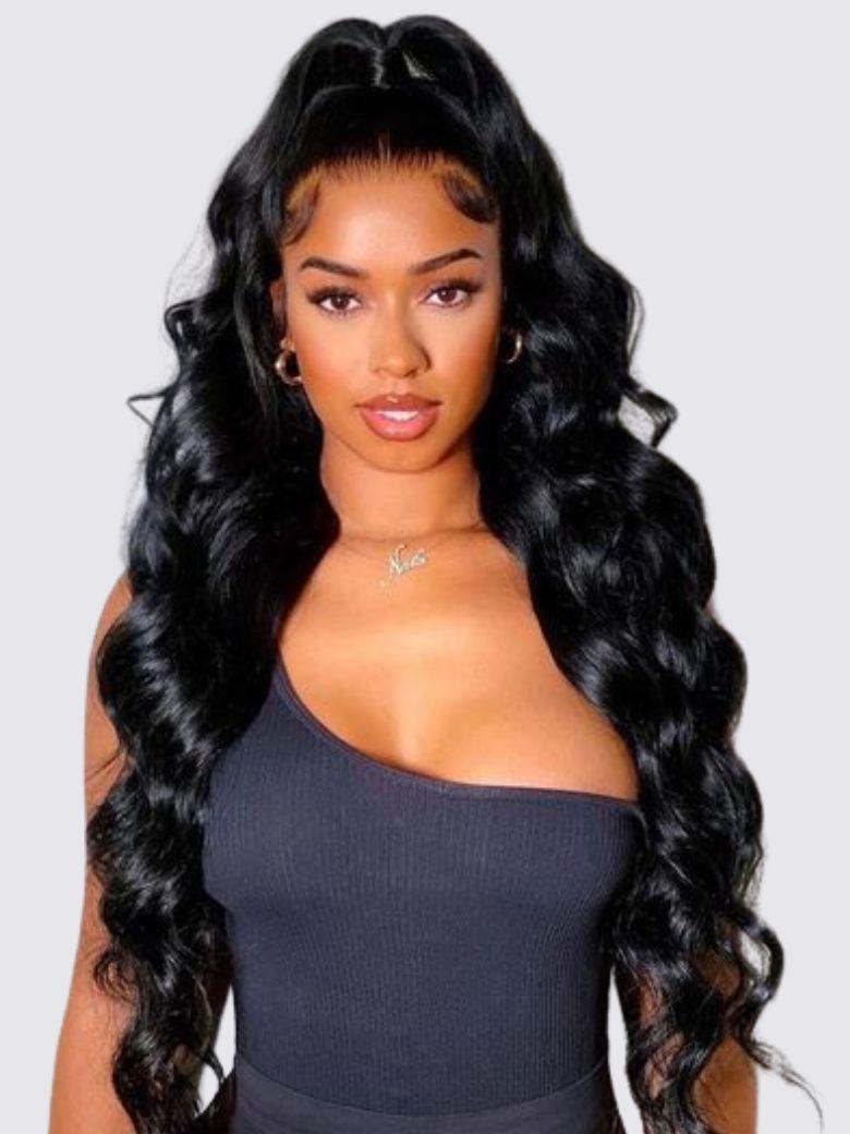 UNice Brown Balayage 4x4 Lace Closure With 3Pcs Body Wave Bundles