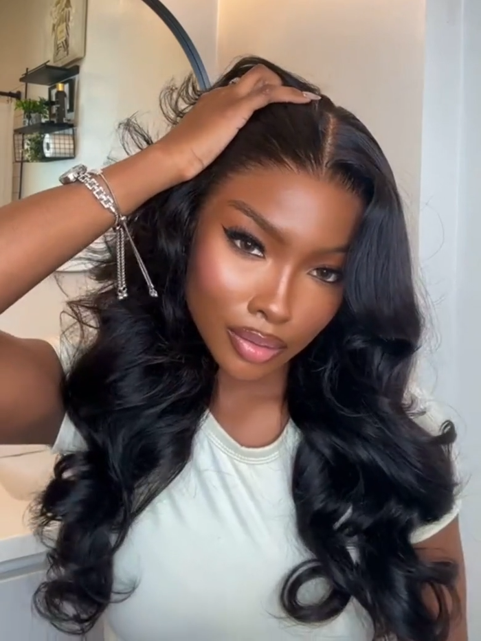UNice 13x4 Pre-Everything™ Lace Front Pull And Go 3D Body Wave Wig Real Ear To Ear Wig