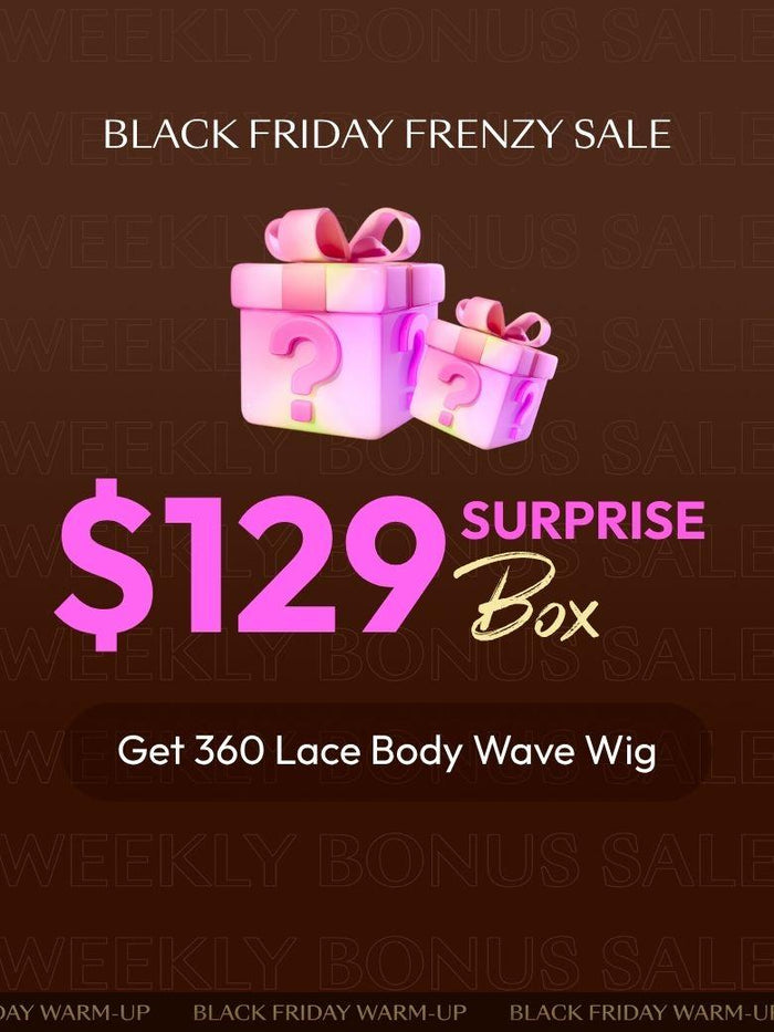 UNICE $129 Surprise Box Get 360 Lace Body Wave Wig Value $329