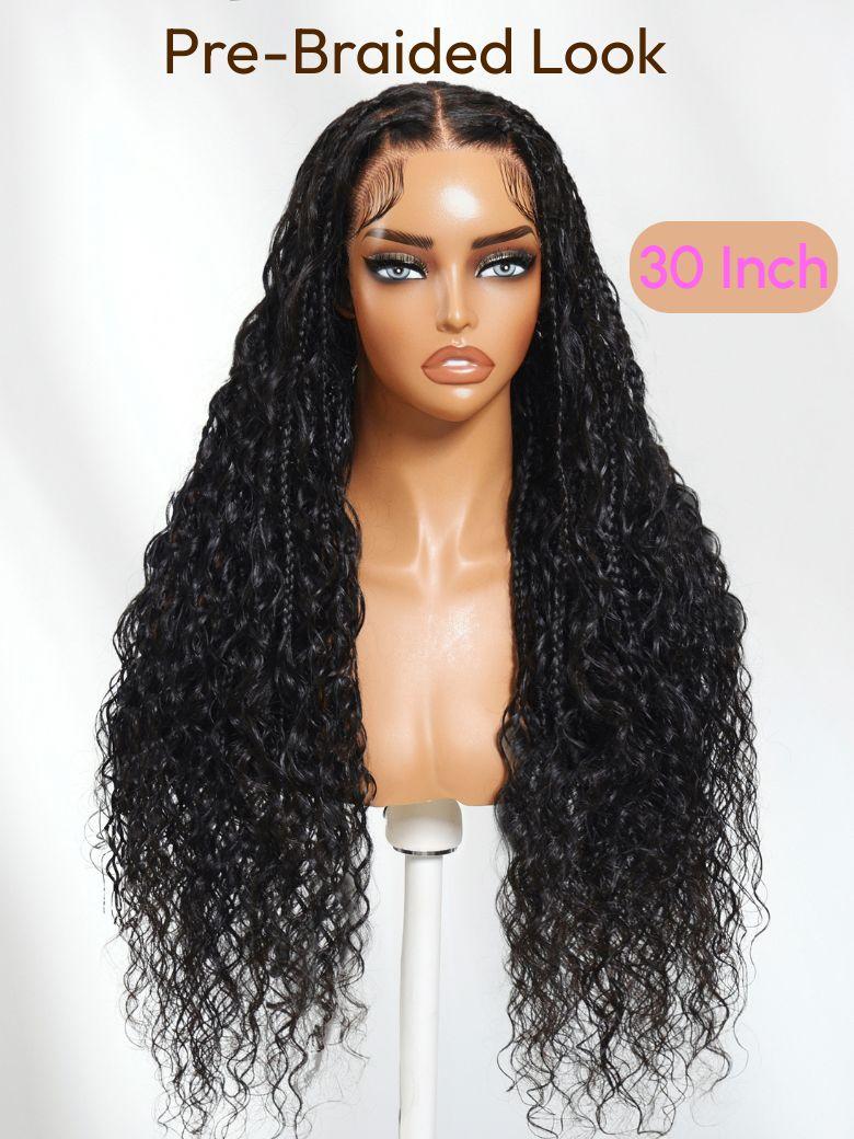 UNice HD Real Scalp™ Wig 13x4 Invisible Lace Frontal Loose Wave with Face Framing Curtain Bangs