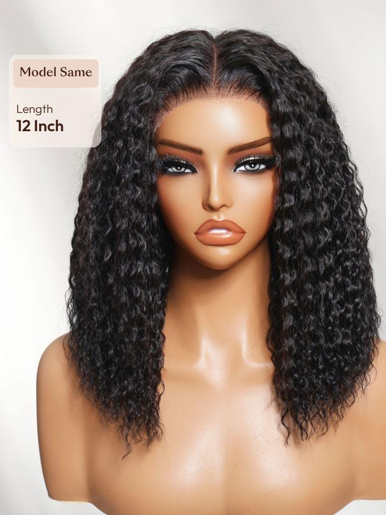 UNice 7x5 Bye-Bye Knots™ & 13x4 Pre-Everything™ Lace Frontal Purple Black Cherry Layered Straight & Loose Wave With Invisi Drawstring Wig