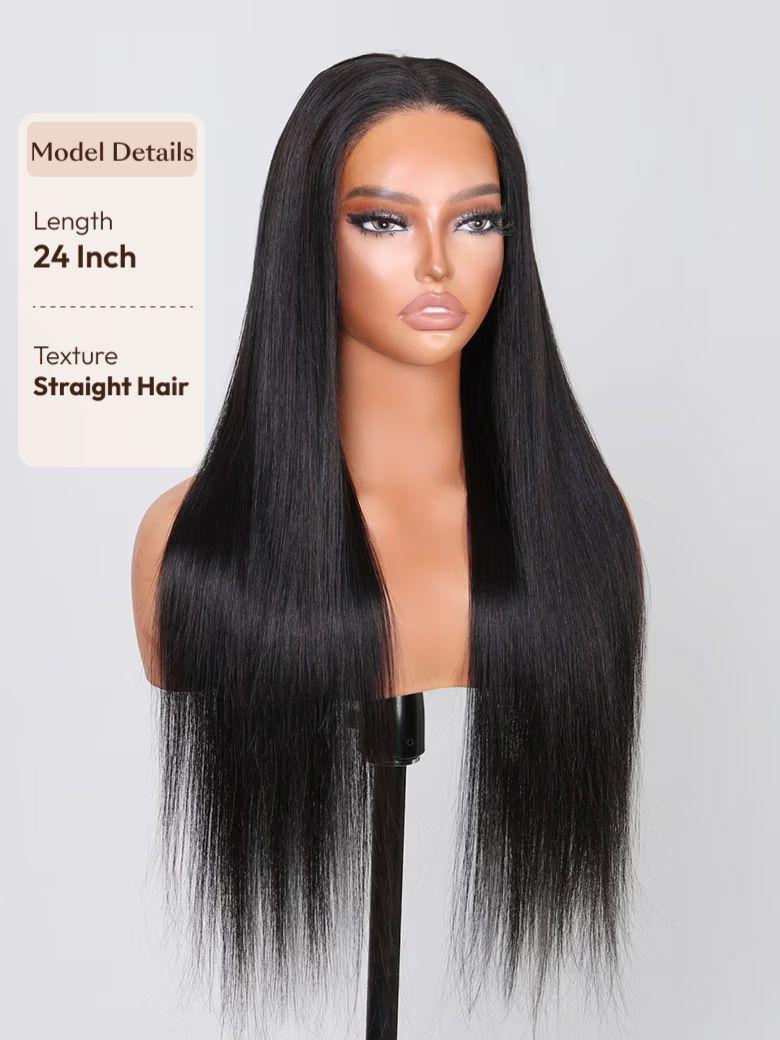 UNice 13x4 Ear To Ear / 7x5 Bye-Bye Knots Lace Front Straight Wig Pre-Everything Wig