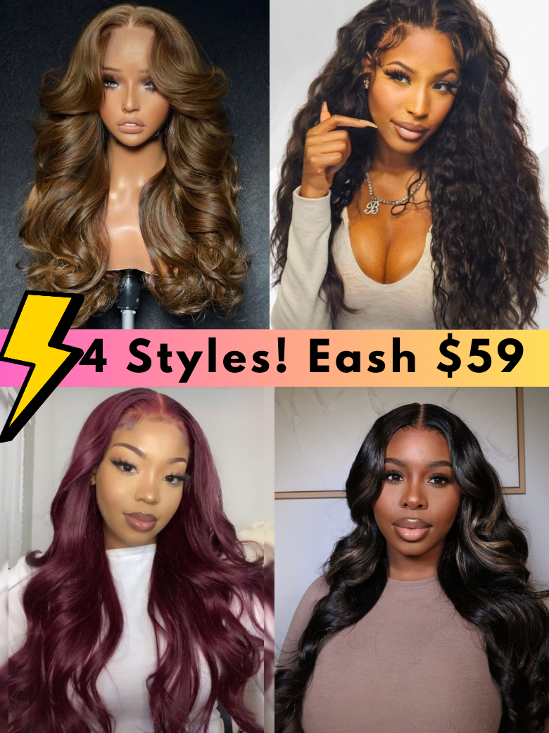 $69 Each Wig 4 Hot Looks One Cool Price