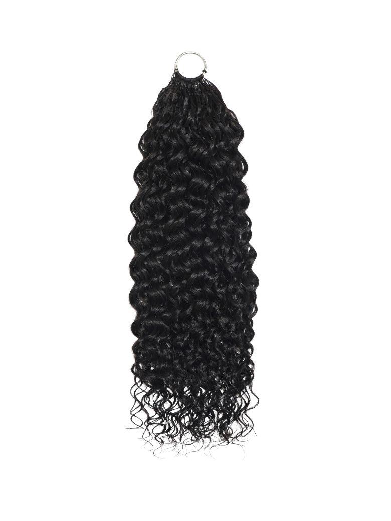 CLASSIC CLIP-INS KINKY CURLY: NATURAL BLACK