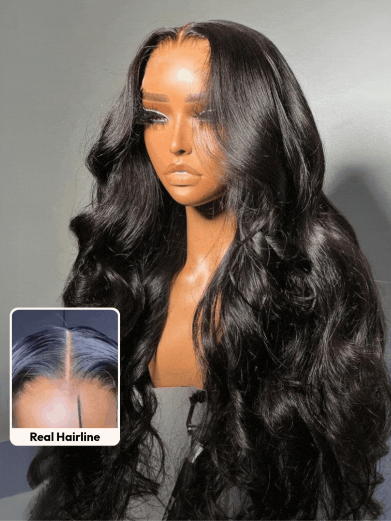 UNice 5x5 Thin HD BlendAway™ & 7x5 HD Pre Cut Lace Closure Glueless Body Wave Wig with ByeBye-Knots Match All Skin Tones