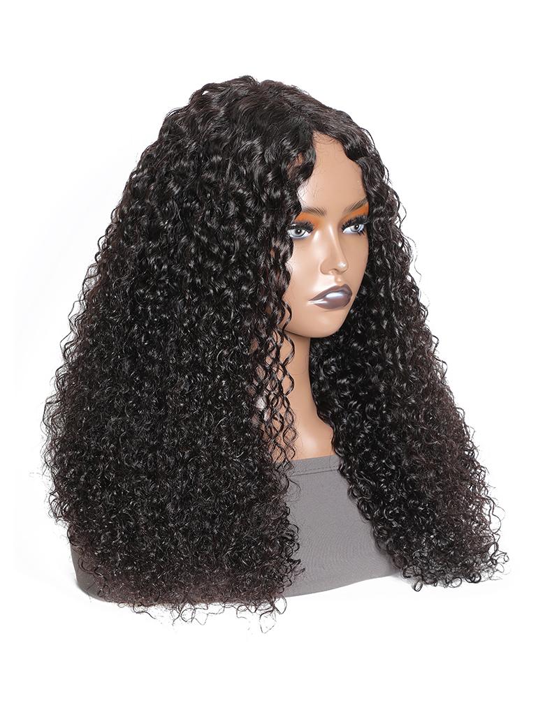 Unice 250% Density Hair Stylist Approved No Skill Needed Beginner Friendly V Part Curly Wigs For Women