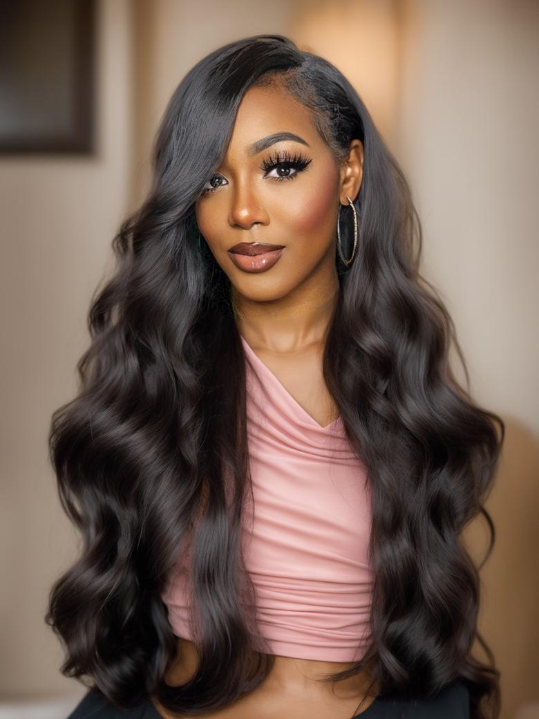 UNice 7x5 Bye Bye Knots Wig Glueless Lace Body Wave Wig With Bleached Knots & Plucked Hairline Flash Sale