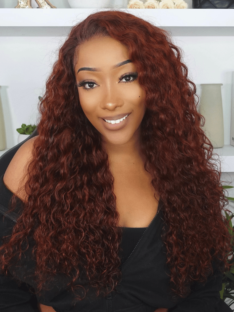 [200% Density] UNice Put On And Go 6x4.5 Lace Front Ash Blonde & Honey Brown Straight Human Hair Wig With Baby Hair