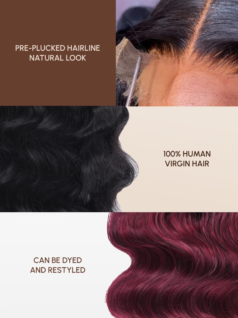 [20"=$99] 13x5 Lace Frontal T Part Lace Kinky Straight Wig Perfect Color For Deeper Skin-Tones