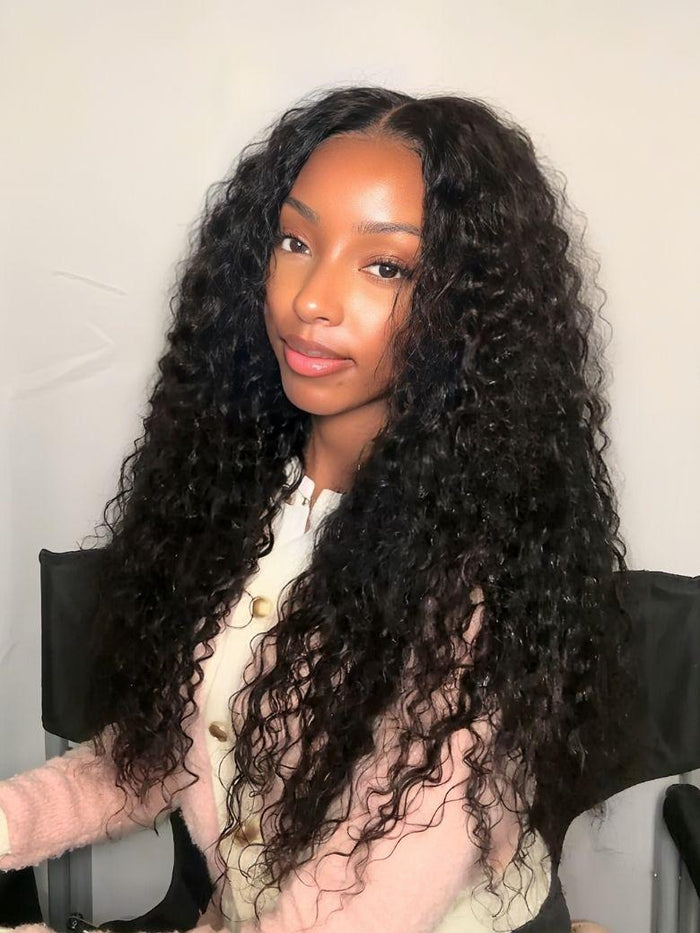 [Ship within 24H] UNice 7x5 Bye-Bye Knots™ Glueless Water Wave Grip Wig With Secure Silicone Strips and Drawstring With Baby Hair