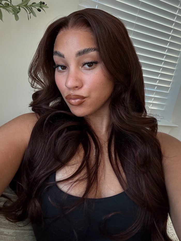 UNice Glueless Auburn/Red Brown 13x4 Pre-Everything & 7x5 Lace Wig Loose Wave Adjustable Drawstring 150% Density