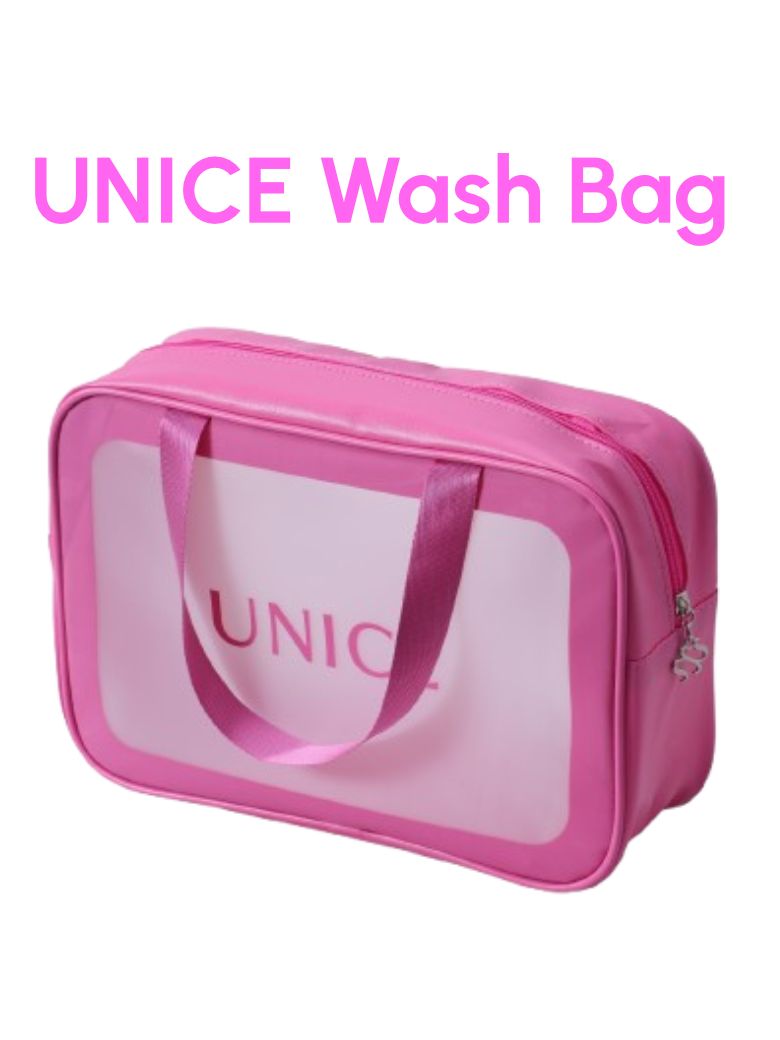 UNice Bubble Gum Pink Washing Makeup Bag