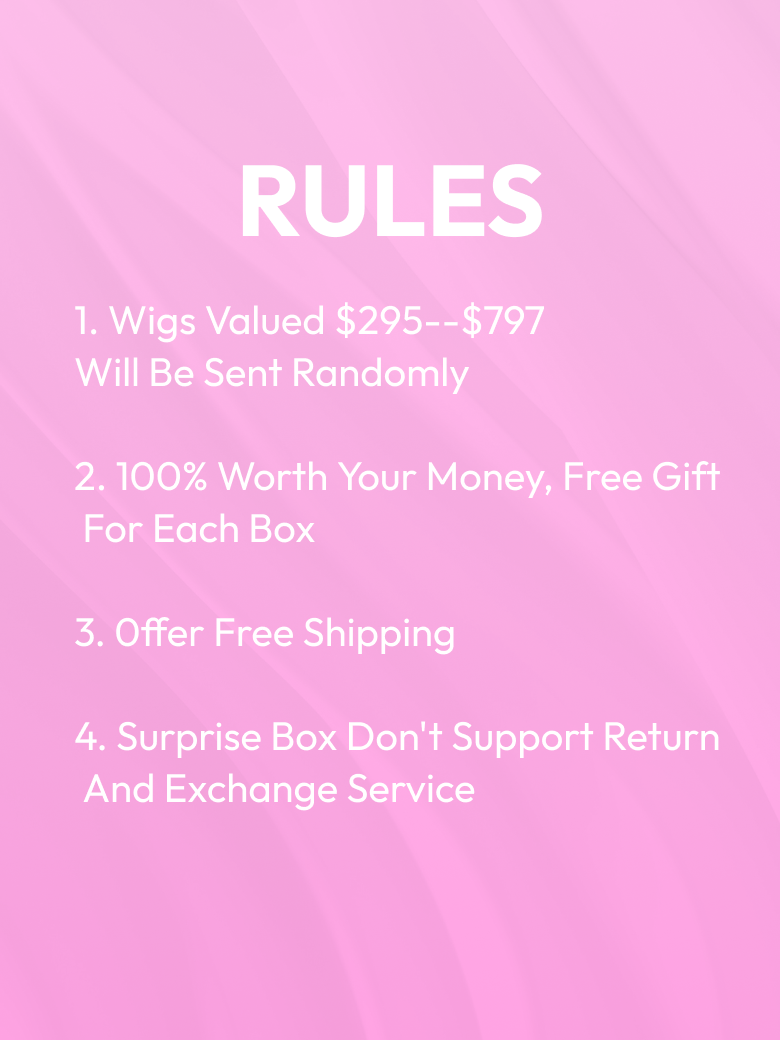 UNICE $59 Lucky Black Box Get Bob Wig Value $131.11