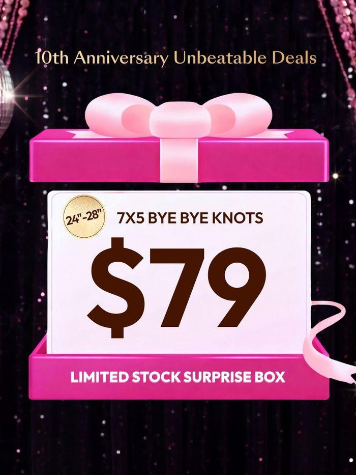 UNICE $79 Surprise Box Randomly Get 24''-28'' Bye Bye Knots Wig Value $299-$399