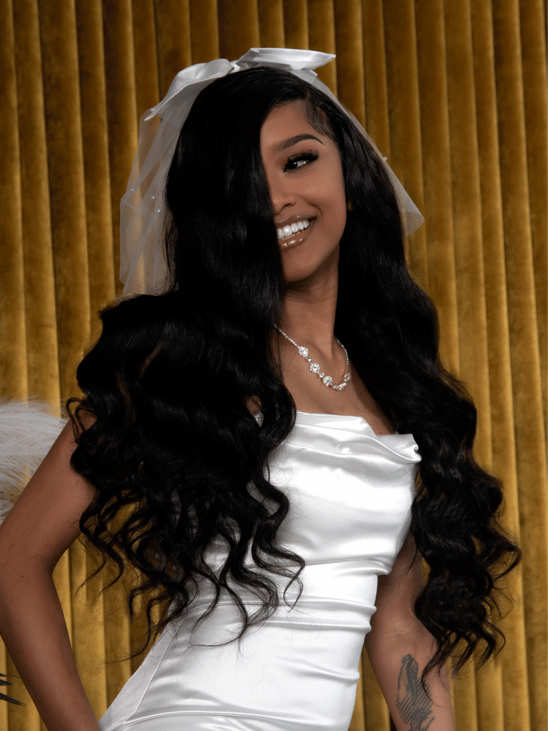 UNice 13x4 First-Ever Lace Front 3D Body Wave Wig Real Ear To Ear Wig 150% Density