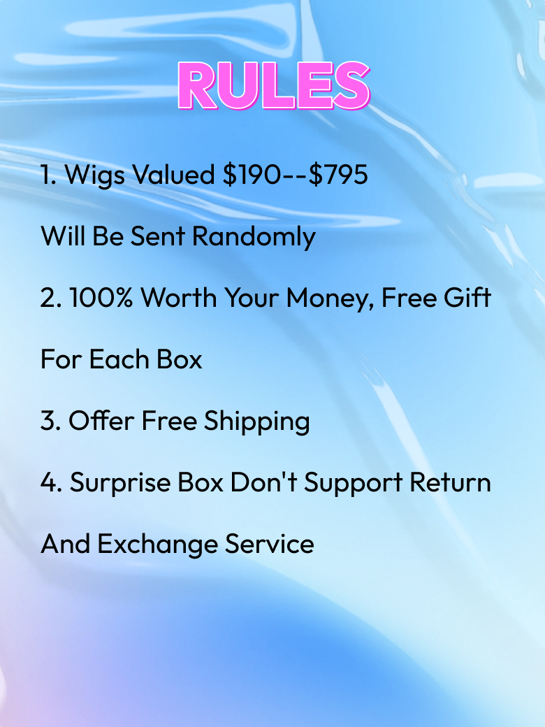 UNICE $59 Surprise Box Win 24 Inch Bye-Bye knots Wig Value $159-$219