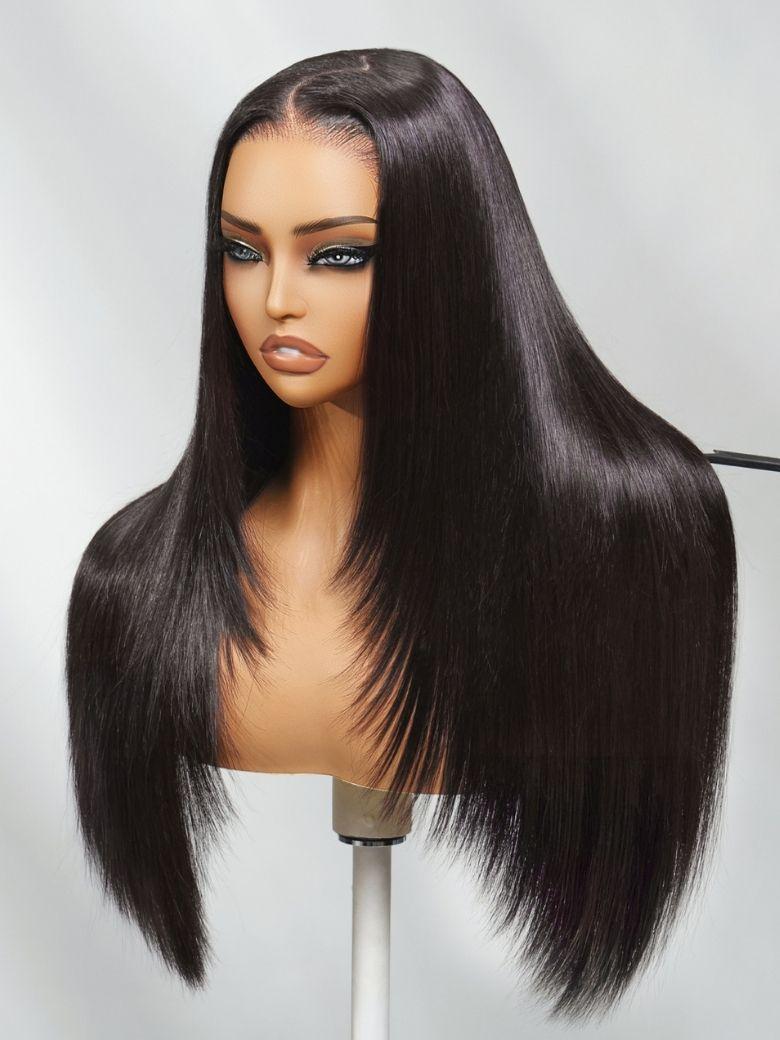 UNice HD Real Scalp™ Wig 13x4 Invisible Lace Frontal Body Wave Black Wig