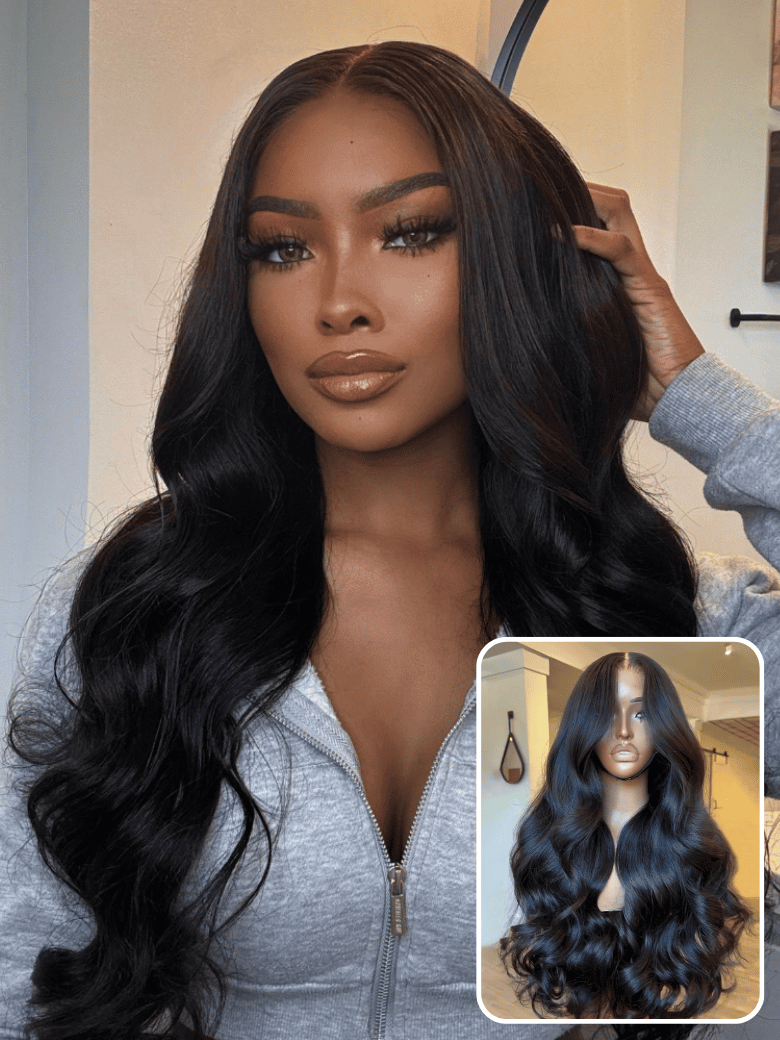 13x4 HD Lace Pre-Everything™ Body Wave Wig – Pull & Go Fit Ear-to-Ear with Invisi Drawstring