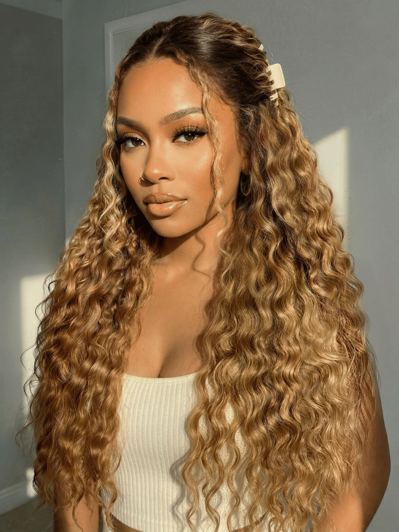 UNice 13x4 Pre-Everything™ Wig With Loose Wave Face-Framing Layers And Side-Swept Bangs