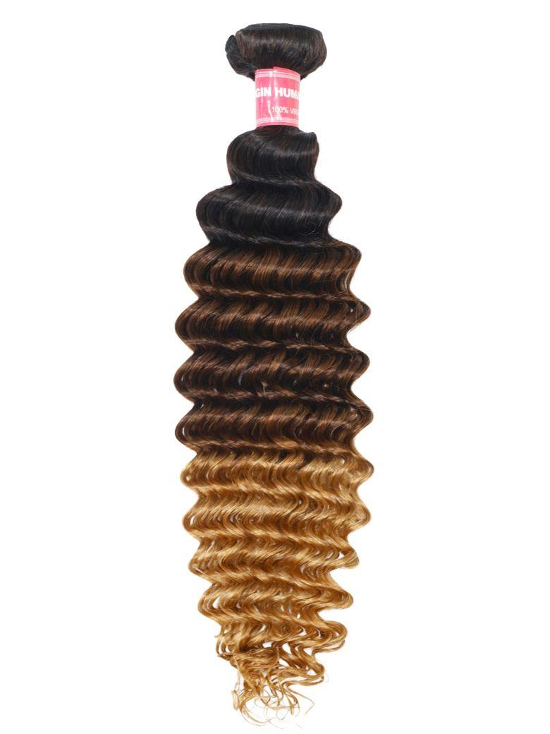 UNice Hair Body Wave Virgin Hair 1 Bundle Unprocessed Ombre Human Hair Wave