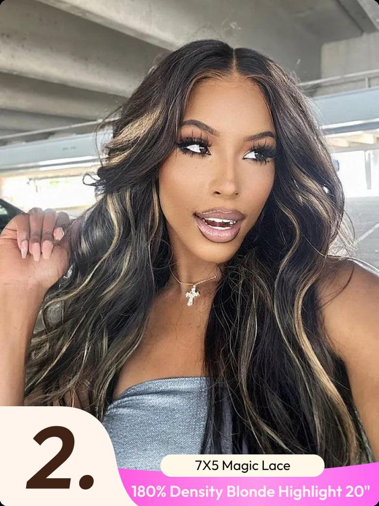 18-24 Inch Large 13x4/ 7x5 Lace Flash Sale Hot Selling Beginner Friendly Glueless Human Hair Wigs Natural Hairline