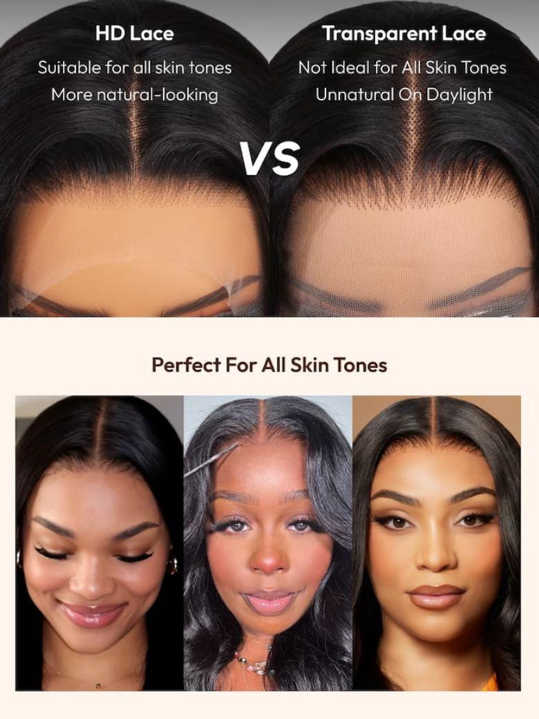 UNice 13x4 Pre-Everything™ HD Lace Front Body Wave Wig With Invisi Drawstring Wig