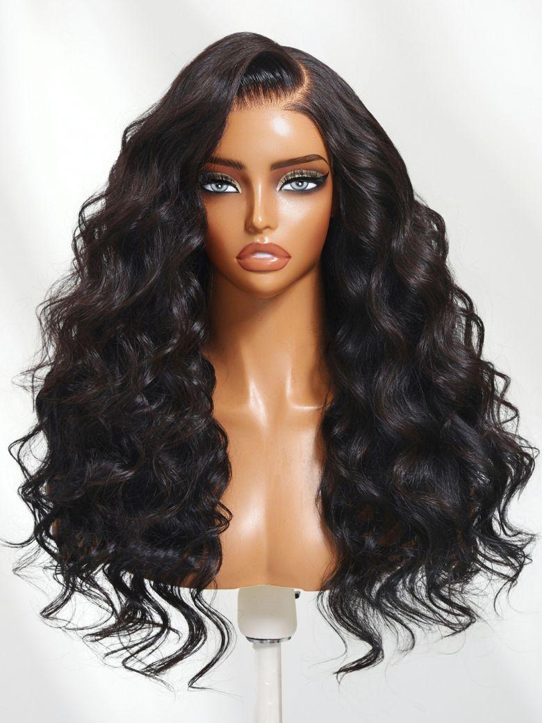 UNice Bye-Bye Knots 7x5 Lace Water Wave Wig With Twist Out Ends