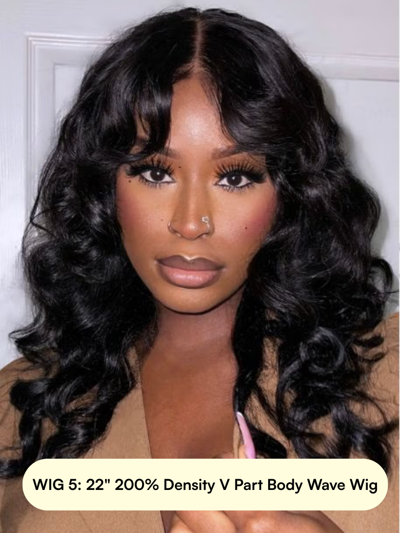 22–28 Inch High-Density (200%+) Humanl Hair Wig From $79