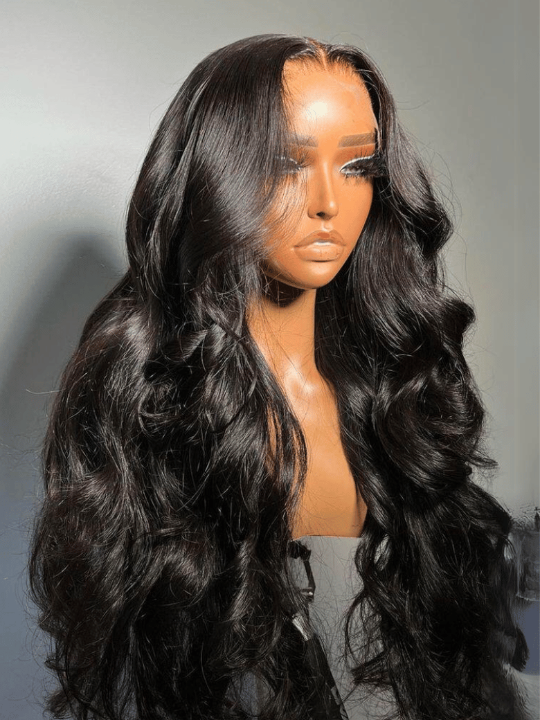 13x4 Pre-Everything™ Transparent Lace Front 3D Body Wave Wig Real Ear To Ear With Invisi Drawstring