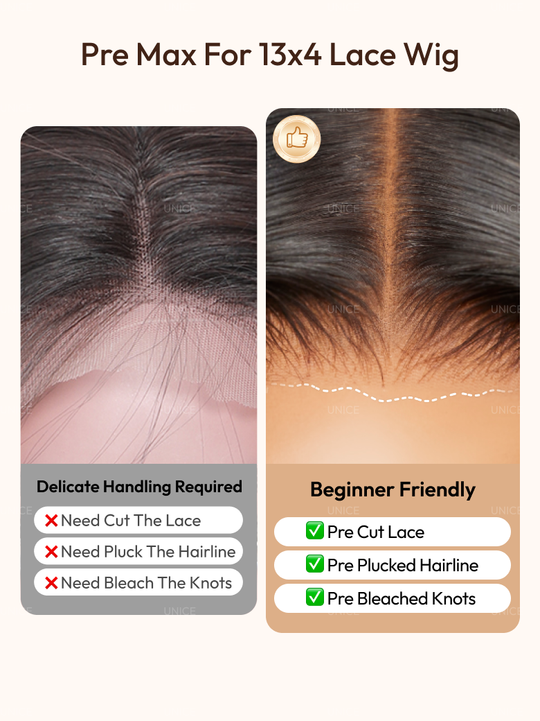 [Free Wig For All Length] 13x4 Pre-Everything™ Wig Lace Frontal Natural Black Loose Deep Wave 150% Density