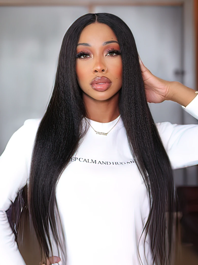 Unice Straight Full Lace Human Hair Wigs 150% Density Remy Hair Wig