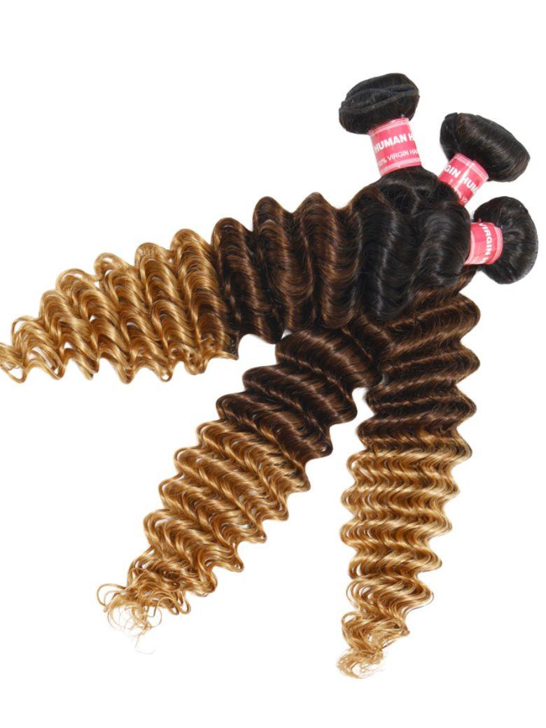 UNice Hair Body Wave Virgin Hair 1 Bundle Unprocessed Ombre Human Hair Wave