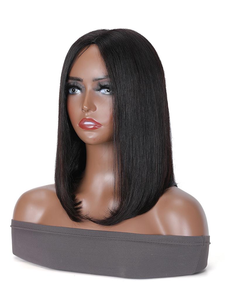 UNice Affordable V Part Bob Straight Wig Glueless Beginner-Friendly